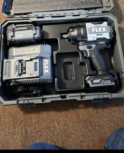 Flex 24v High Impact Wrench Kit 1/2 In.