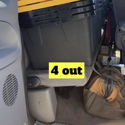 27 Gallons Storage Bins $11 Each
