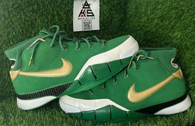 Nike Kobe 1 Rice PE. size 13. used pics shown. no separation. no box. basketball shoes. Rare. collectable.