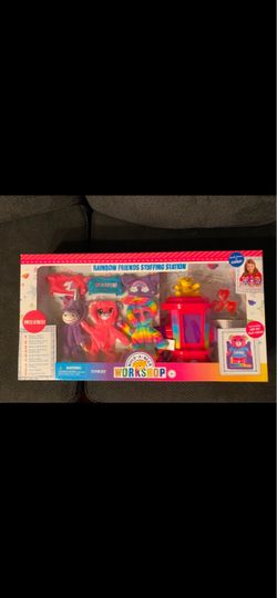 Build a Bear Workshop Rainbow Friends Stuffing Station