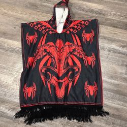 Spiderman And Avengers Poncho