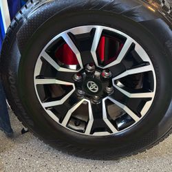 4 Handbook I-pike  Studded Tires W/2023 Tacoma TDR Sport rims