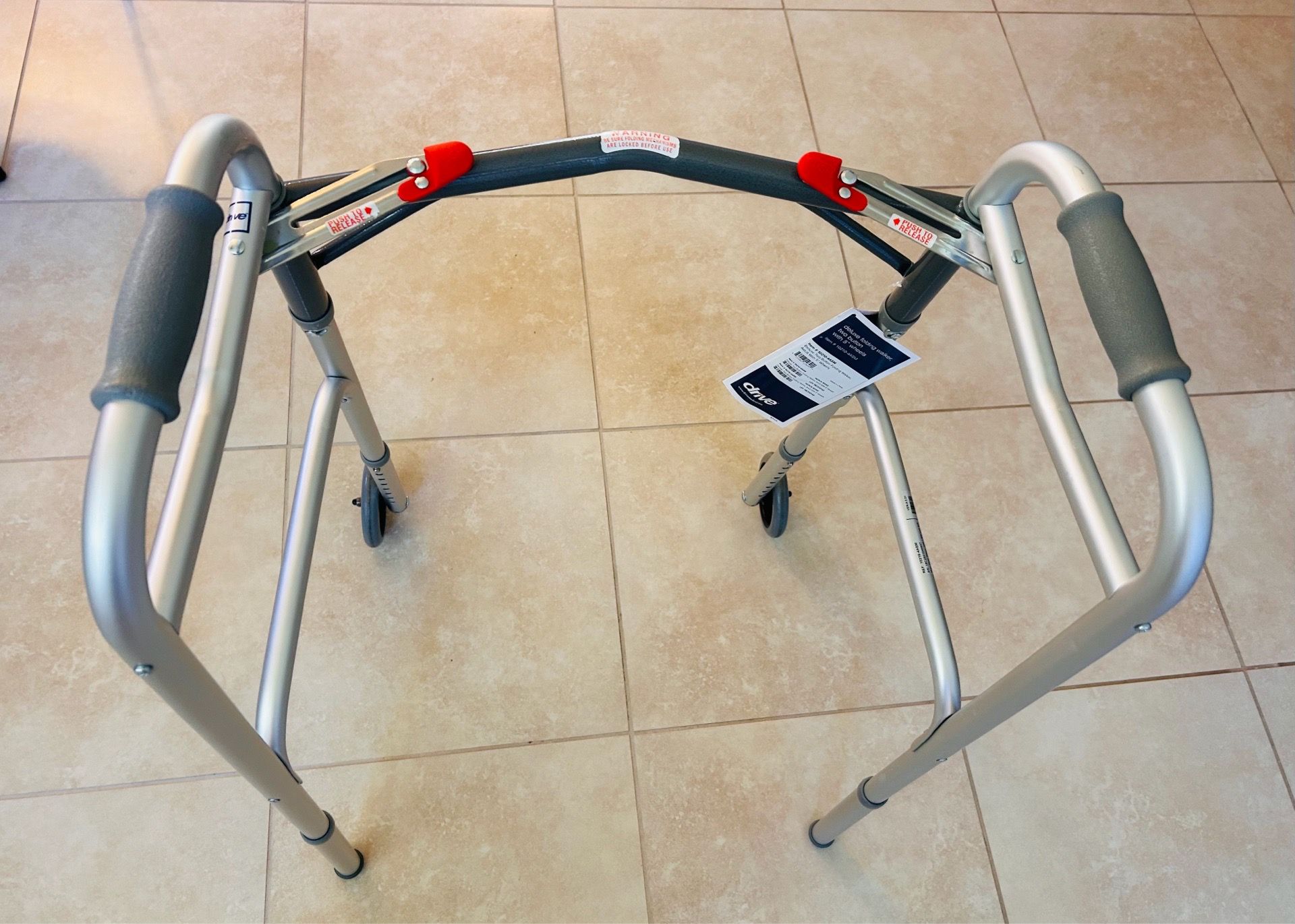 Drive Deluxe Folding Walker