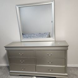 Bed frame and Dresser 