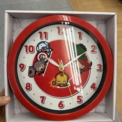 NWT Marvel Avengers Wall Clock