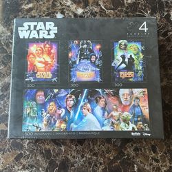 Star Wars 4 Puzzles Panoramic