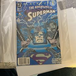 The Adventures Of Superman #484 Blackout #1