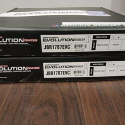 2 brand new car rotors