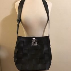BLACK DAVID JONES TOTE BAG