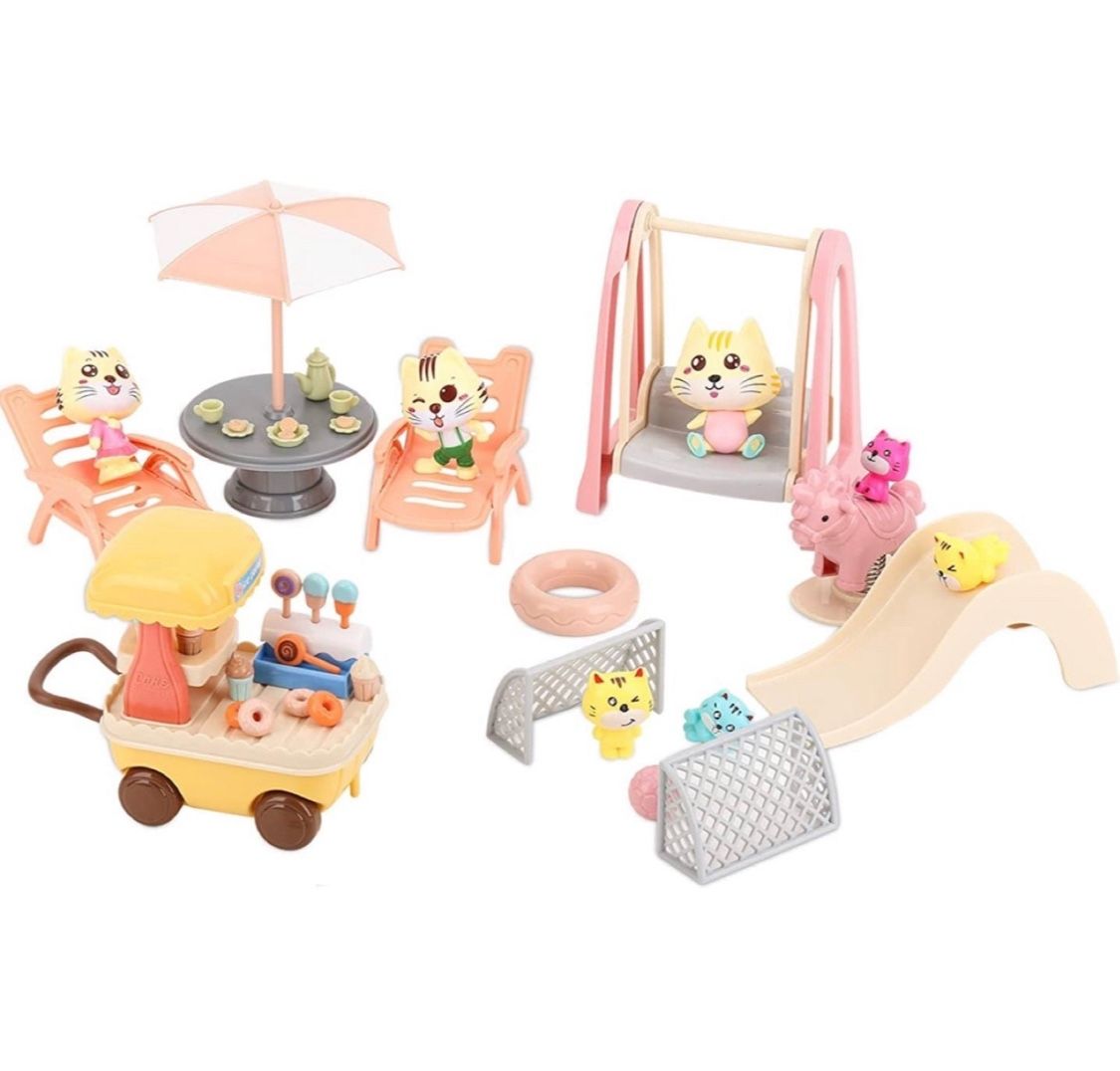 Cat toys for kids 41pcs