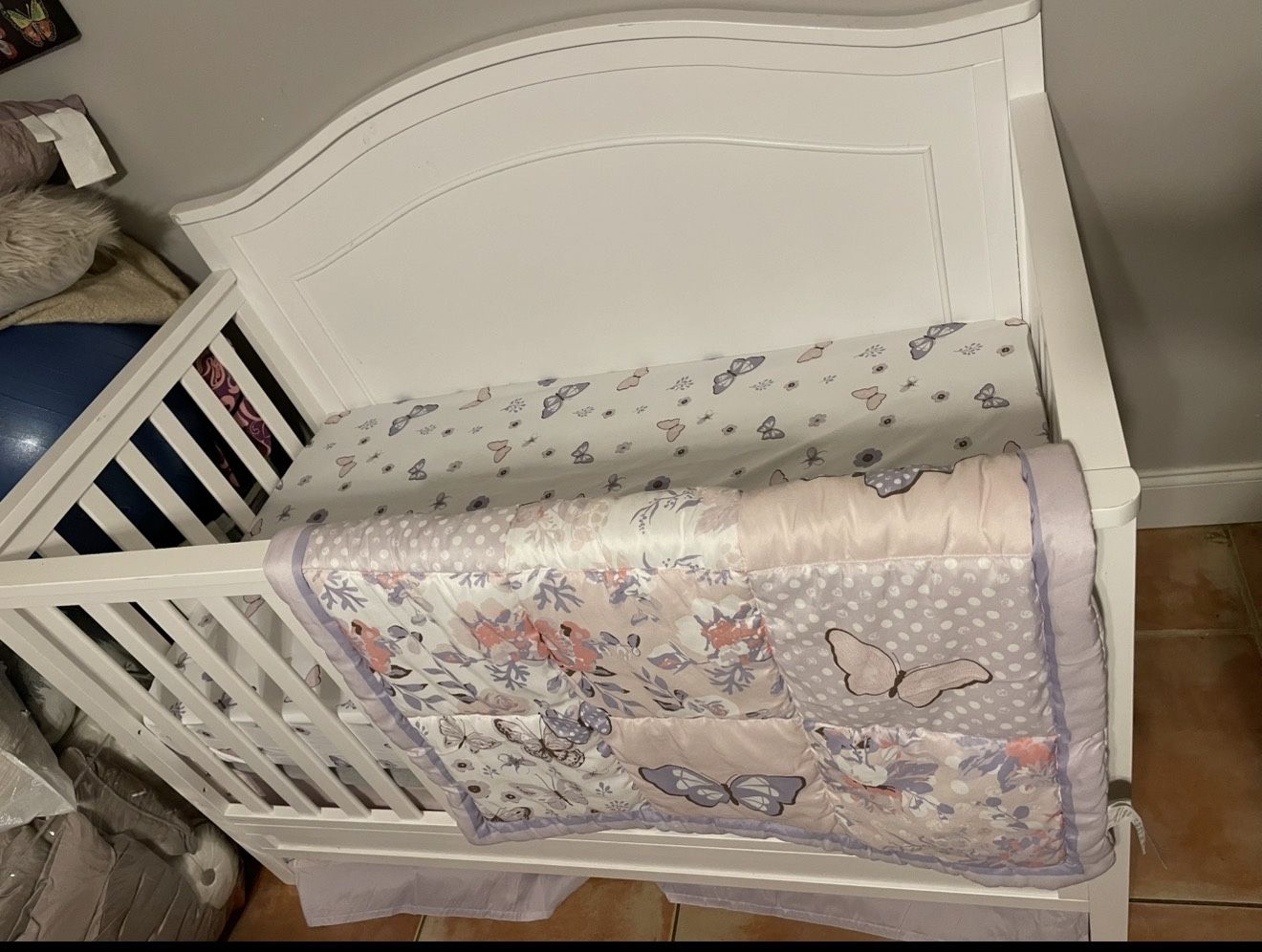 Wayfair White Convertible Baby Crib