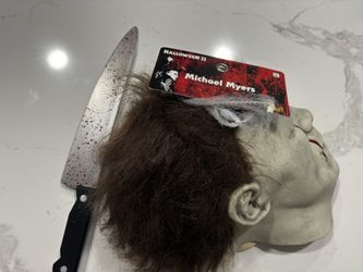 Michael Myers Mask And Knife