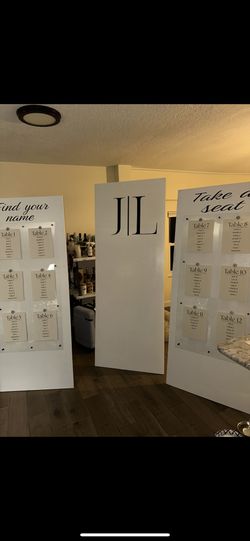 Wedding Signage / Seating Chart