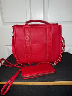Vegan Leather Tote with wallet