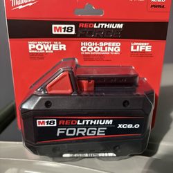 Milwaukee Forge 8.0 Brand New Factory Sealed