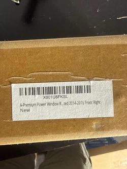 NEW Power Window Regulator w/ Motor Front Right Passenger - 06-16 Chevy Impala