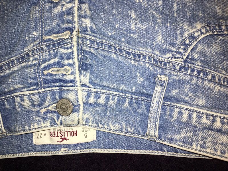 Hollister size 5 de cintura alta