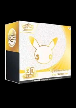 BRAND NEW 30th Celebration POKEMON CENTER  Elite Trainer Box