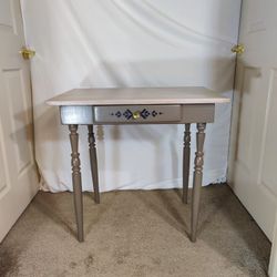 Writing Desk, vanity desk, entry table, Solid Wood 