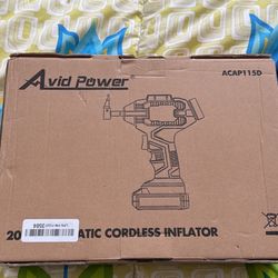 Avid Power 20V Automatic Cordless Inflator (Model ACAP115D)