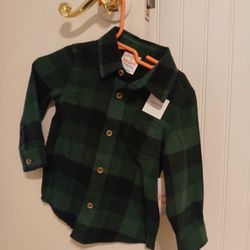 Toddler Boys Holiday Shirt 18 Months