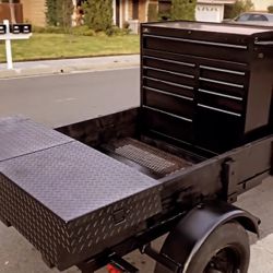 2022 Overland Tool Box Trailer 