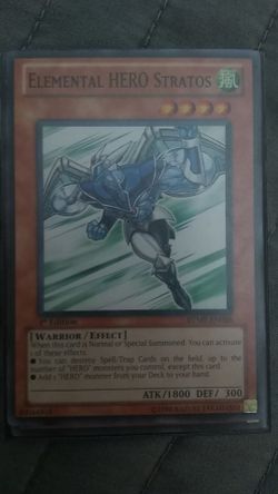 Yu-Gi-Oh Elemental HERO Stratos common X3