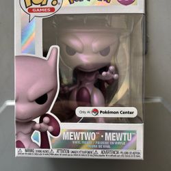 (Mewtwo) Pokemon Center Funko Pop 