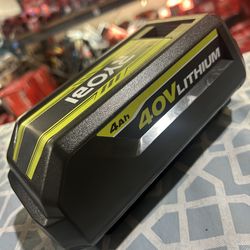 RYOBI 40v battery 4.0 ah