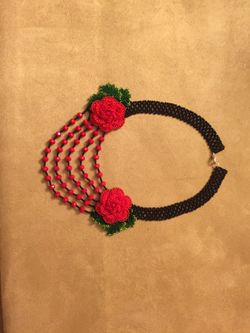 Brand new handmade beads necklace
