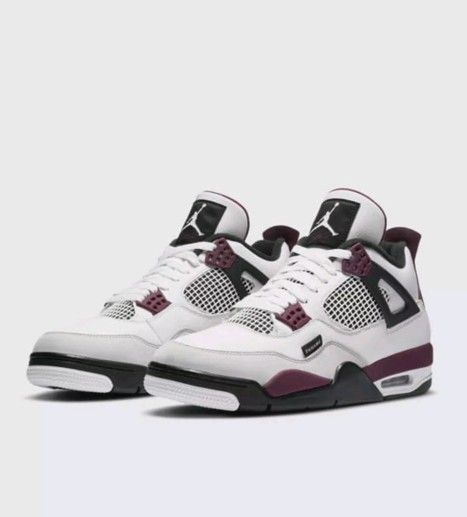 Nike Air Jordan Retro PSG Shoes White Maroon Black CZ5624 100