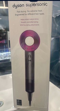 Dyson Hair dryer in pink, brand new!
