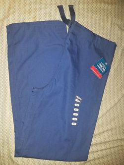 Dark Blue Scrub Pants
