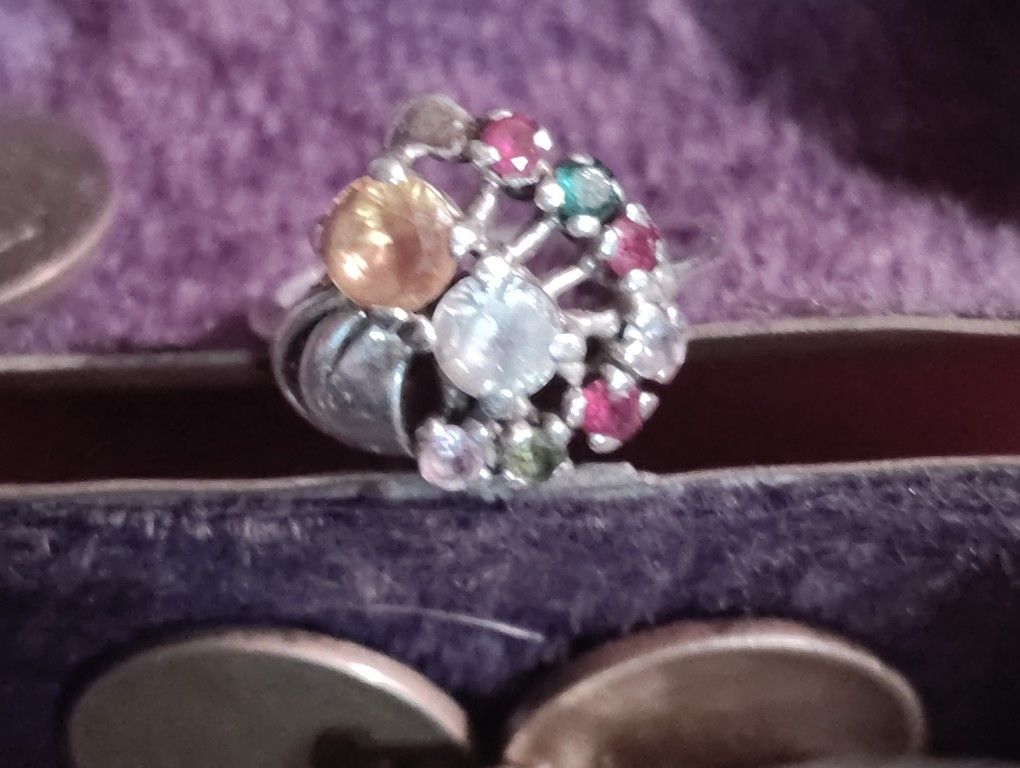 Sterling Silver Ring From The 1800