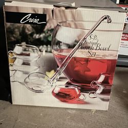 Cross 8 Piece Punchbowl Set