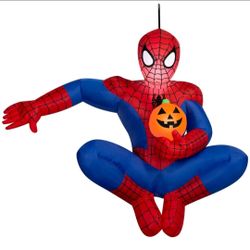 Marvel Spider-Man Halloween 4.5' Light Up Airblown Inflatable Indoor Outdoor New