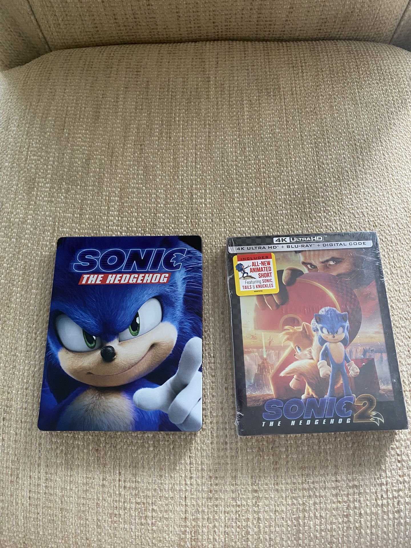 Sonic The Hedgehog Blu-Ray Movies