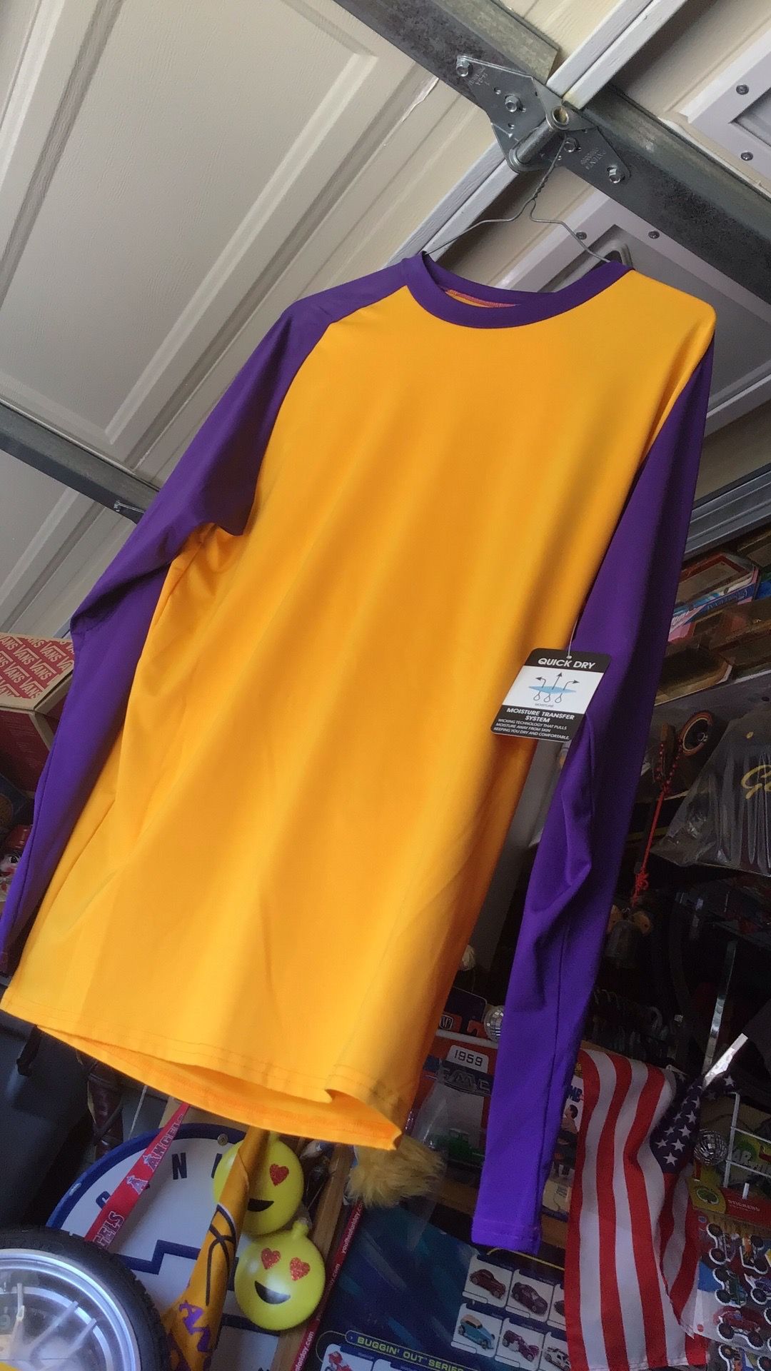 Team compression long sleeve sweatshirt size XL