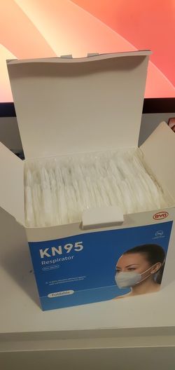 BYD Care KN95 Foldable Respirator Mask (Box of 50), Latex-Free