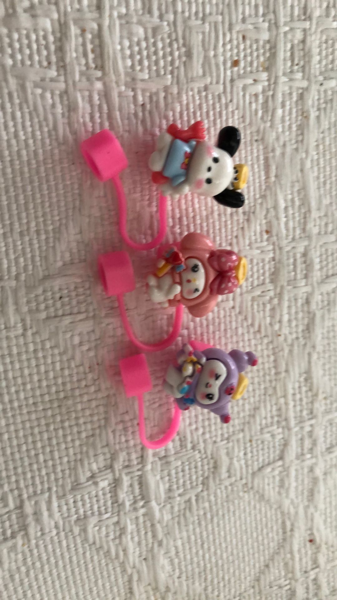Hello Kitty Straw Toppers