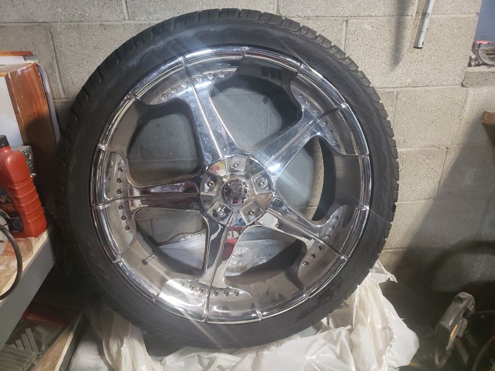 Set Wheels R24 6 Bolts Universal