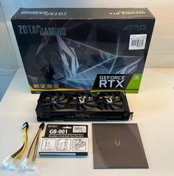 ZOTAC GAMING GeForce RTX 2060 SUPER AMP Extreme 8GB GDDR6, model ZT-T20610B-10P Graphics card.