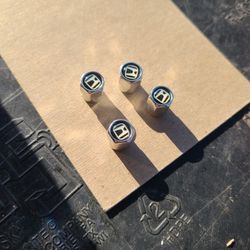 Brand New Honda Jdm Aluminum Tire Valve Stem Caps 