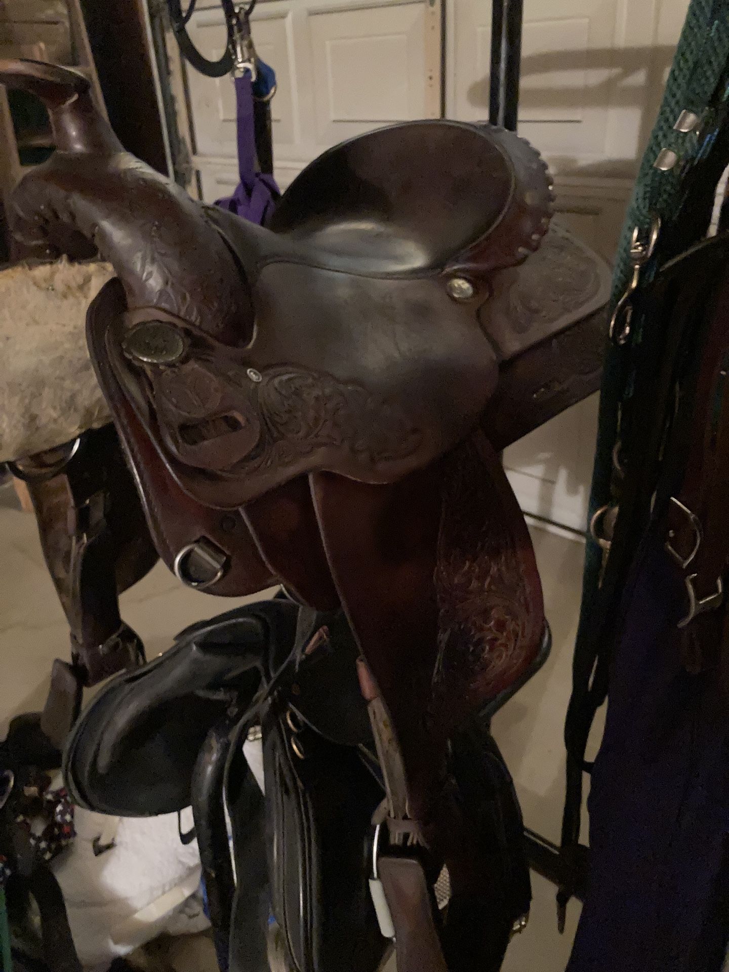 Western And English Saddle And Tack
