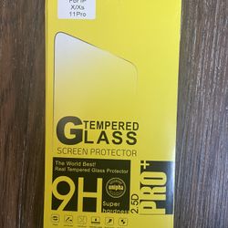 Tempered Glass iPhone X/xs 11 Pro