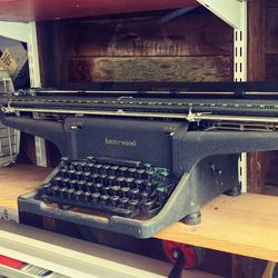 Underwood Typewriter 28” Long Carriage 1930s