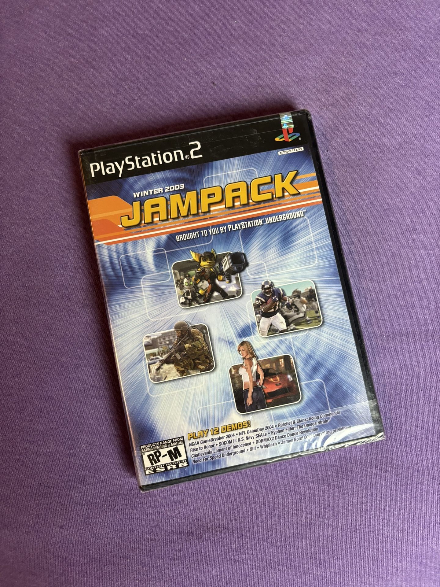 Unopened jampack winter 2003 ps2 