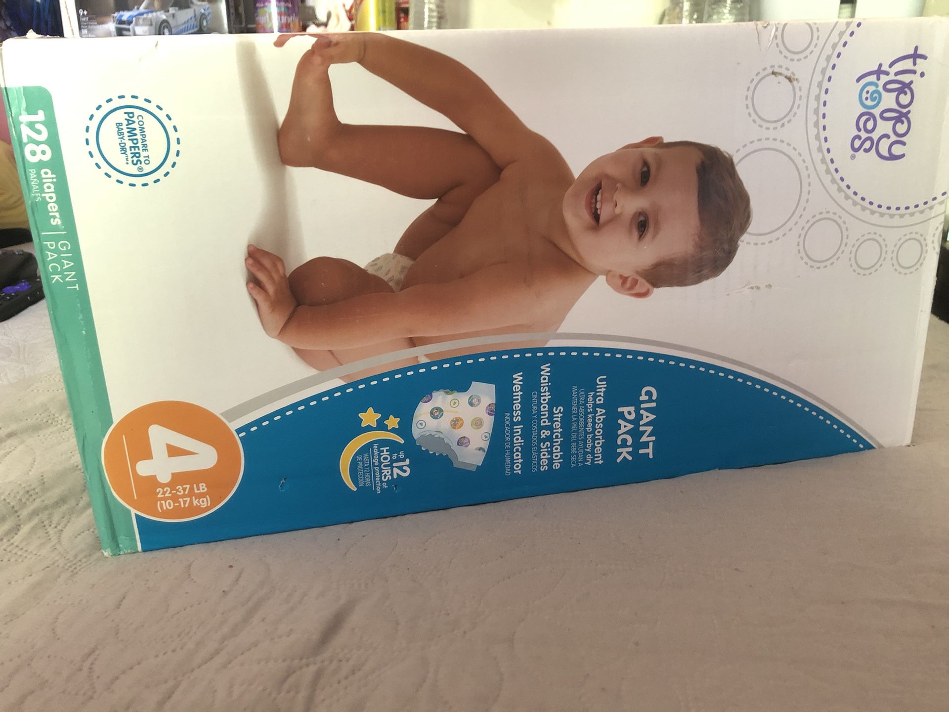 Size 4 baby Diapers/ Pañales 4meses Para Bebe
