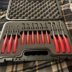 Snap-on Tools Red Master 12-Piece Snap Ring Plier Set SRPCR112 Quick Release