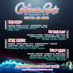 Cali roots Sunday Ticket 